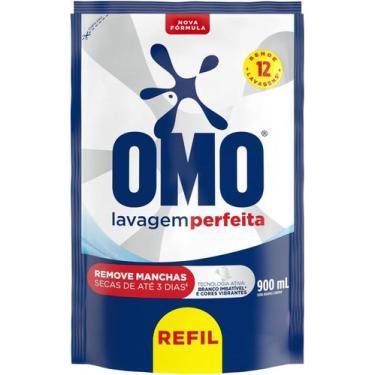 Imagem de Sabão Líquido Omo Lavagem Perfeita Refil 900ml