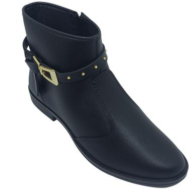 Imagem de Bota Moleca Feminina Napa com Tira em Nó-Feminino