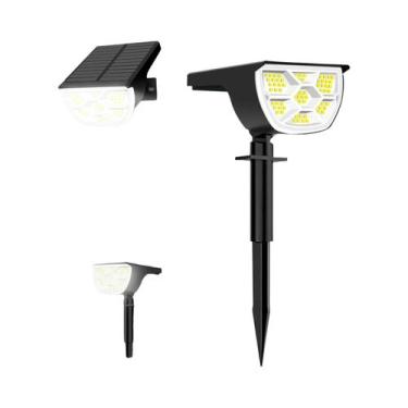 Imagem de Refletores LED Solares Para Paisagismo Externo Com 72/68 Luzes E 3 Mod