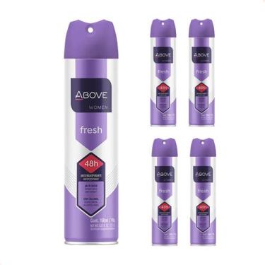 Imagem de Kit com 4 - Desodorante Aerosol Above Clássico Fresh 150ml