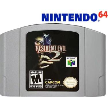 Imagem de Cartucho Jogo Resident Evil 2 N64 Capcom Versão Dos Eua Para CONSOLE D