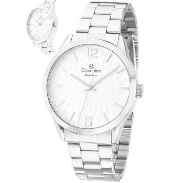 Imagem de Relógio Champion Feminino Ref: Cn24708q Casual Prateado