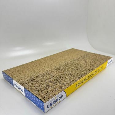 Imagem de Arranhador para Gatos OEM Redondo Relax com Bolinha Miau Marrom Base de Polipropileno 35 e 5cm 1 Unidade