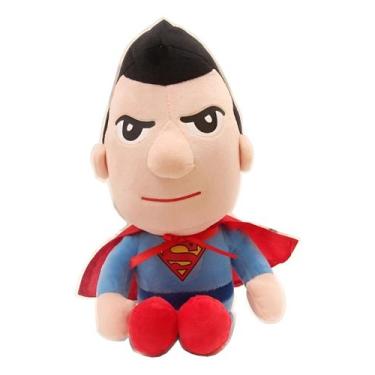 Imagem de Boneco Pelucia Superman Dc Batman Heroi Brinquedo Iron Man - Boneco Pe