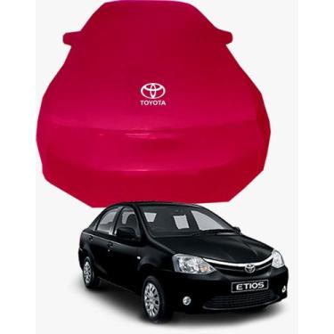 Imagem de Capa de Carro Toyota Etios Sedan  Tecido Lycra Premium - Cadilhe Capas