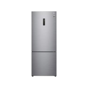 Imagem de Geladeira Smart LG Bottom Frezer 451L Frost Free Inverter Inox, Prata,