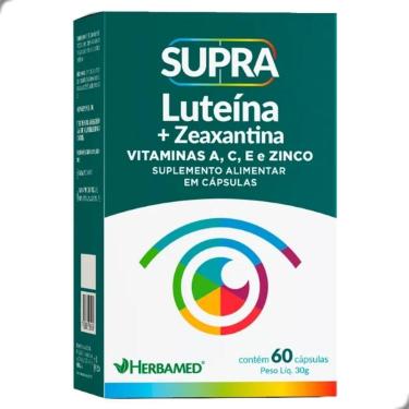 Imagem de Supra Luteína Zeaxantina e Vitaminas 60 Capsulas Herbamed-Unissex
