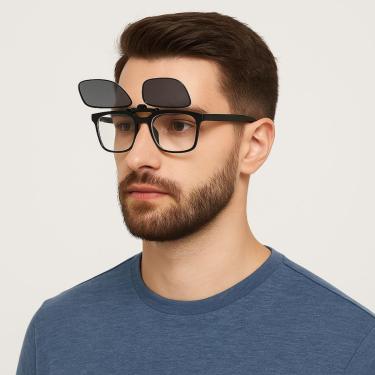 Imagem de Óculos Clip-On 5 em 1 Lentes Magnéticas UV400 Premium-Feminino
