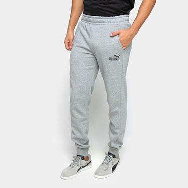 Imagem de Calça Moletom Puma Essentials Logo Fleece Cl Masculina-Masculino