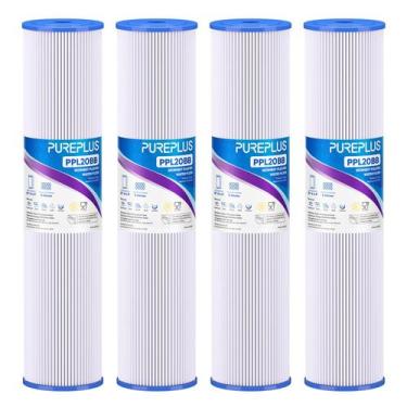 Imagem de Filtro de Agua PUREPLUS PPL20BB 20" x 11 cm 5 Micras Paquete de 4