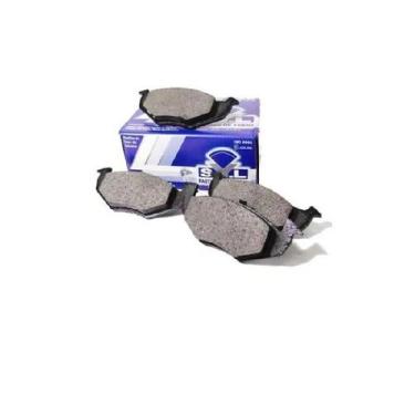 Imagem de Jogo de pastilhas de freio, dianteira, toyota hilux 2.5 2008 em diante