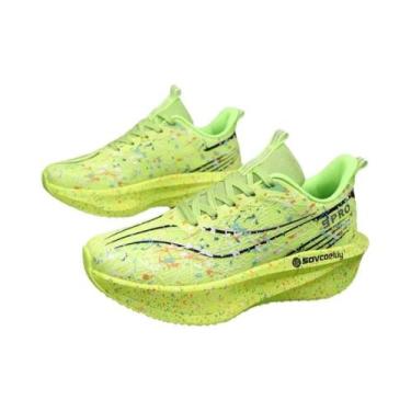 Imagem de Tênis De Corrida Masculino Leve E Respirável Com Placa De Carbono Para