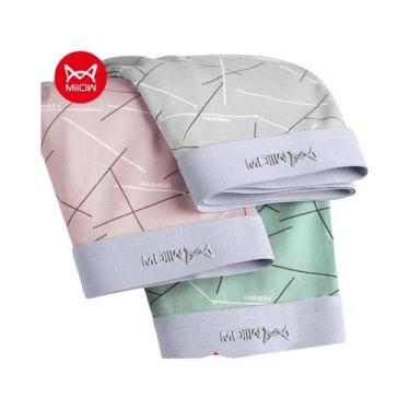 Imagem de Cuecas Boxer Antibacterianas Em Modal Sem Costura Para Homens, 3 Peças