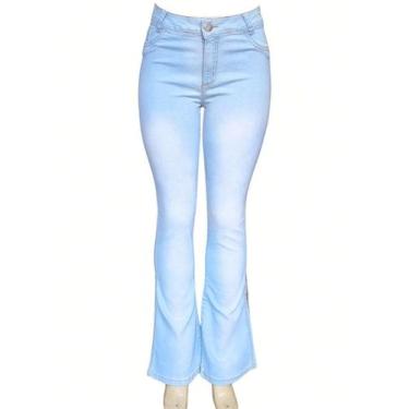 Imagem de Calça Jeans Feminina Flare - Estilo e Conforto Garantidos! - Renluc, 4