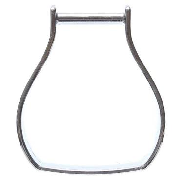 Imagem de Estribo de Alumínio com Base de 3cm Bronc-Steel 33220