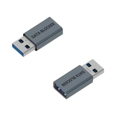 Imagem de Bloqueador De Dados USB Para Viagem: Proteção Anti-Hacking E Sincroniz