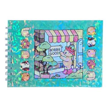 Imagem de Caderno de Colorir com 40 desenhos de Ursinhos em Edição Capa Dura com