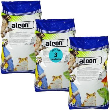 Imagem de Alcon club silvestre mix 5kg para pássaros silvestres kit com 3