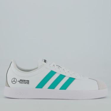 Imagem de Tênis Adidas Court Mercedes AMG Petronas Branco e Verde, 42