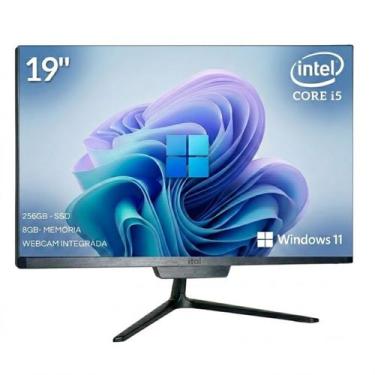 Imagem de Computador All In One Ital Intel I5 8gb Ssd 256gb Windows 11 Monitor 1