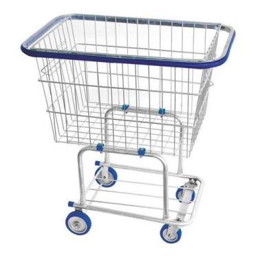 Imagem de Kit 2 Carrinhos De Compras Para Condomínio 140 Litros - jsn