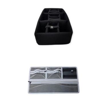 Imagem de Kit Divisória e Organizador de tampa para Case MP0055, Pelican 1510 e 
