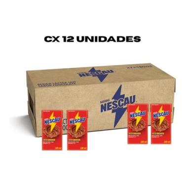 Imagem de Achocolatado Nescau Prontinho Kit C/ 12und. De 180ml