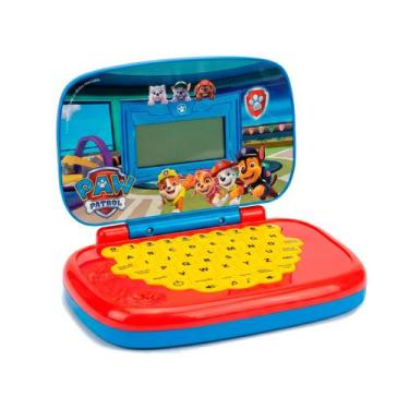 Imagem de Notebook Da Patrulha Canina Computador Educativo Bilíngue Para Criança