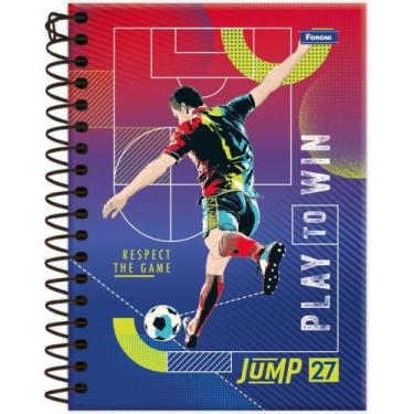 Imagem de Agenda 2027 JUMP 160 Folhas 110 X 154 MM Pacote com 03 - Foroni