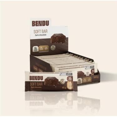 Imagem de Soft Bar Dark Chocolate Display 12un de 45gr - BENDU