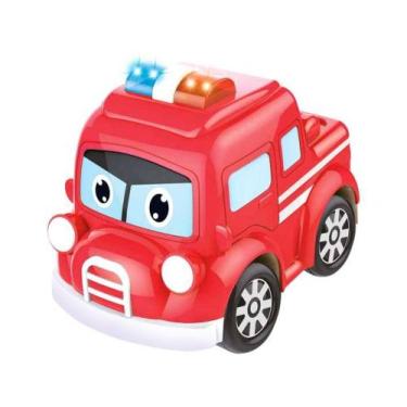 Imagem de Carrinho de Fricção Baby Land Carro de Bombeiro - Musical Cardoso Toys