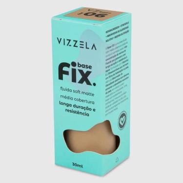Imagem de Base Líquida Fix Cor 06 30ml - VIZZELA