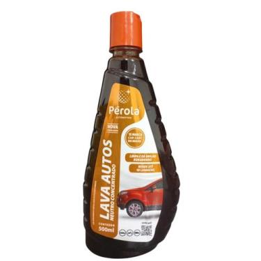 Imagem de Lava Autos Neutro Pérola 500ml  Shampoo Concentrado Rende 10 Lavagens 