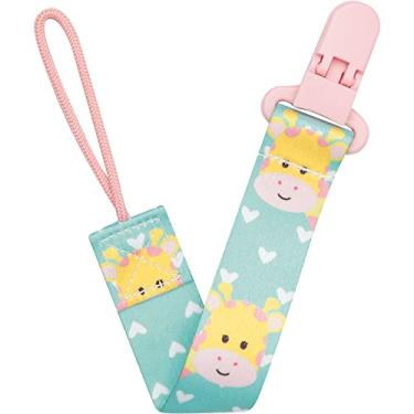 Imagem de Buba Prendedor De Chupeta Animal Fun Girafa Colorido