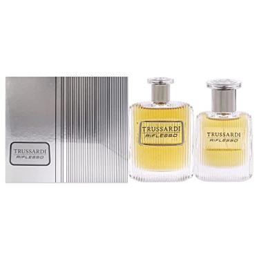 Imagem de Trussardi Spray EDT masculino Trussardi Riflesso 100 ml, spray EDT 28 g Conjunto de presente com 2 peças