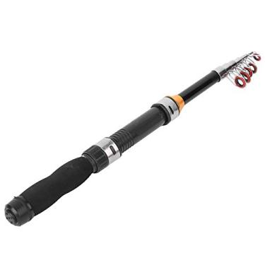 Imagem de Vara de pesca telescópica, vara de pesca telescópica Profissional de água salgada portátil para pesca de barco para pesca no gelo(1 metro)