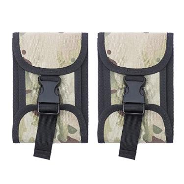 Imagem de Yajun Bolsos para peso de mergulho, bolsa vazia para cinto de mergulho, bolsa para cinto de mergulho, suas mãos livres para mergulho pescaria, 1 par, verde claro