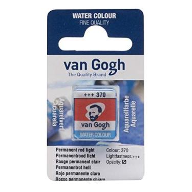 Imagem de Aquarela Pastilha Talens Van Gogh 370 Permanent Red Light