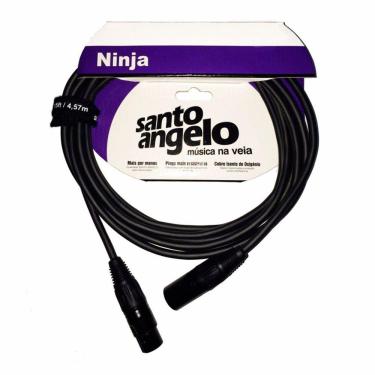 Imagem de Cabo De Microfone Ninja Canon F/M 3,05m LW10FT Santo Angelo