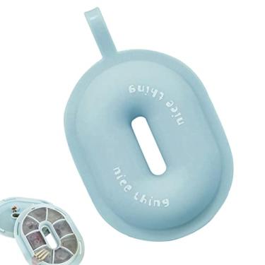 Imagem de Bandeja de cubos de com tampa | Bandejas de cubos de de 8 grades reutilizáveis para tampa resistente a derramamento de freezer | Molde de cubo de de silicone para coquetéis Ypeng