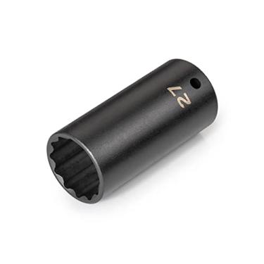 Imagem de TEKTON Soquete de impacto de 12 pontos de chave de 1/2" x 27 mm de profundidade | SID23327