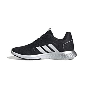 Imagem de adidas Tênis de corrida feminino Edge Lux 5, Núcleo preto/branco/prata fosco, 6.5