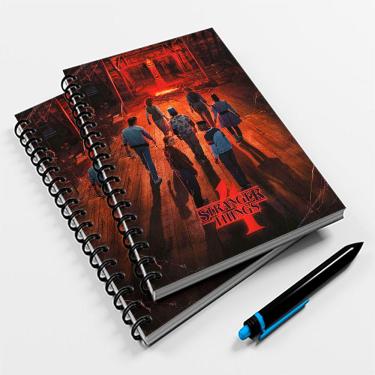 Imagem de Caderno Universitário 96fls Stranger Things Mod.03