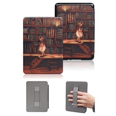 Imagem de Capa durável para o Kindle de 11ª geração a ser lançado em 2022, capa à prova d'água com função de despertar e dormir automática e alça de mão
