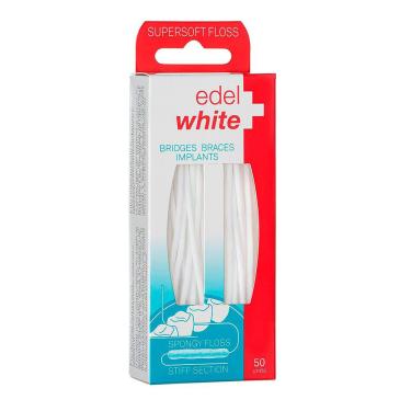 Imagem de Fio Dental Suiço Edel White Supersoft Floss 50 Unidades