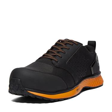 Imagem de Timberland PRO Bico masculino Reaxion Composite Safety Toe, Preto/laranja, 40