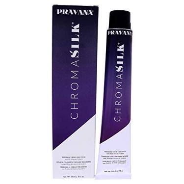 Imagem de Pravana ChromaSilk Crème Coloração de Cabelo com Proteína de Seda e Queratina 5.3 Castanho Dourado Claro