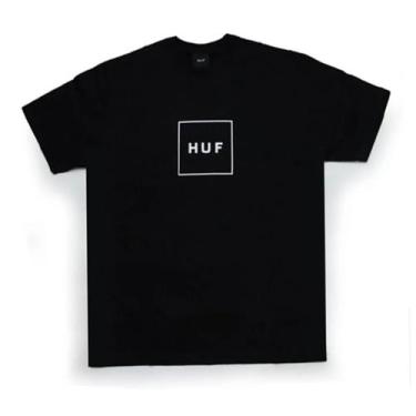 Imagem de Camiseta Huf Silk Mc Essentialsbox Log Preto