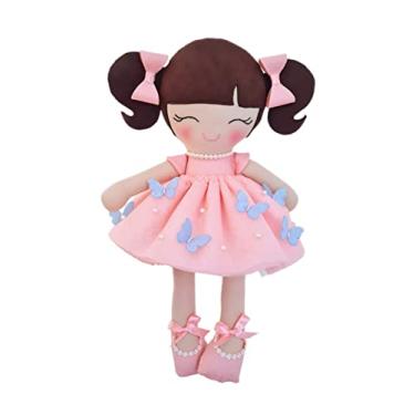 Imagem de Boneca de Pano Sara (Cabelo Marrom)