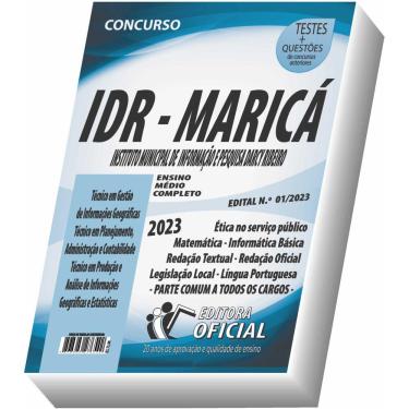 Imagem de Apostila Idr Maricá - Rj - Nível Médio - Parte Comum Aos Cargos